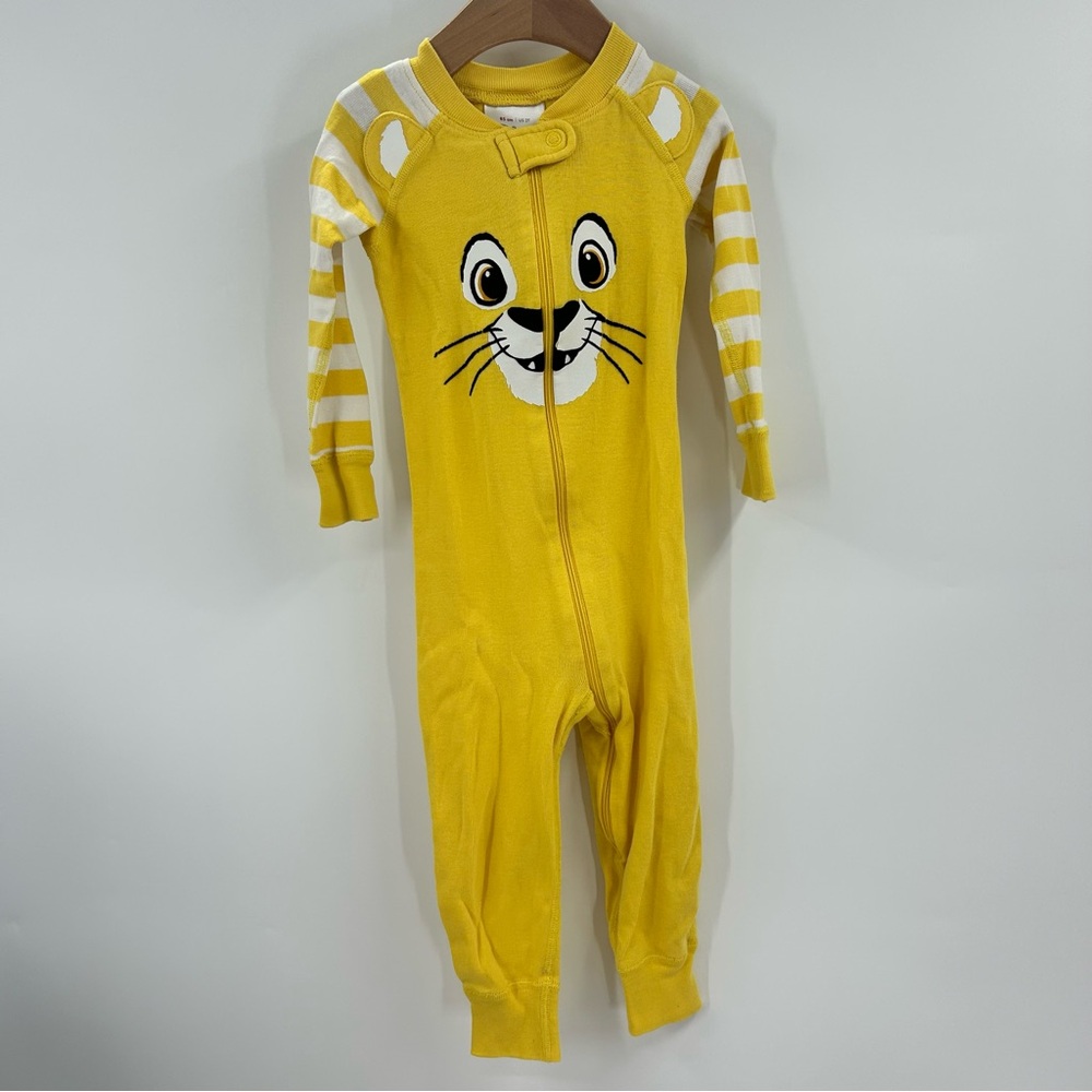 Hanna Andersson Disney Lion King Simba Sleeper Pajamas 85 CM US 2T